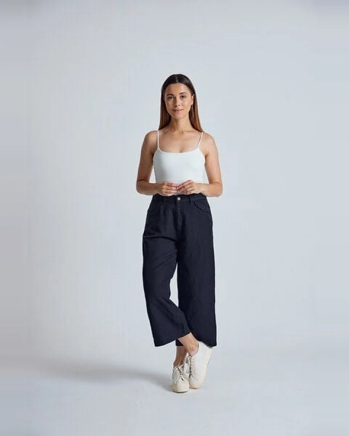 Flax and Loom Leinen Culotte Betty