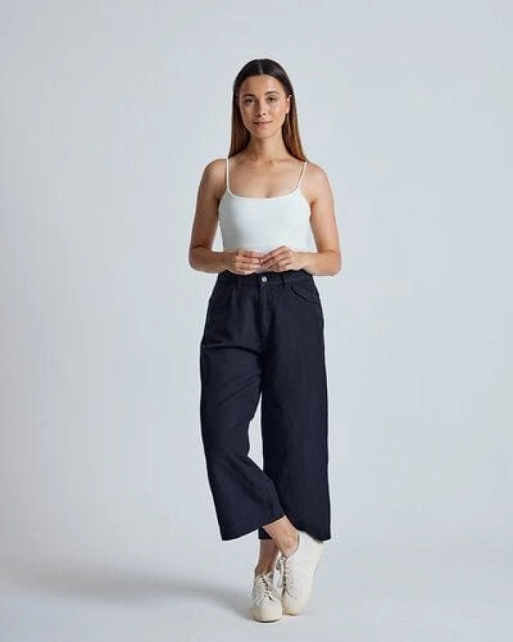 Flax and Loom Leinen Culotte Betty