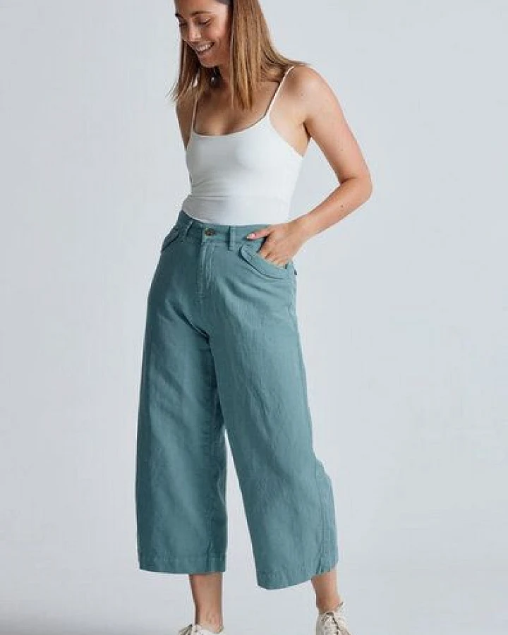 Flax and Loom Leinen Culotte Betty