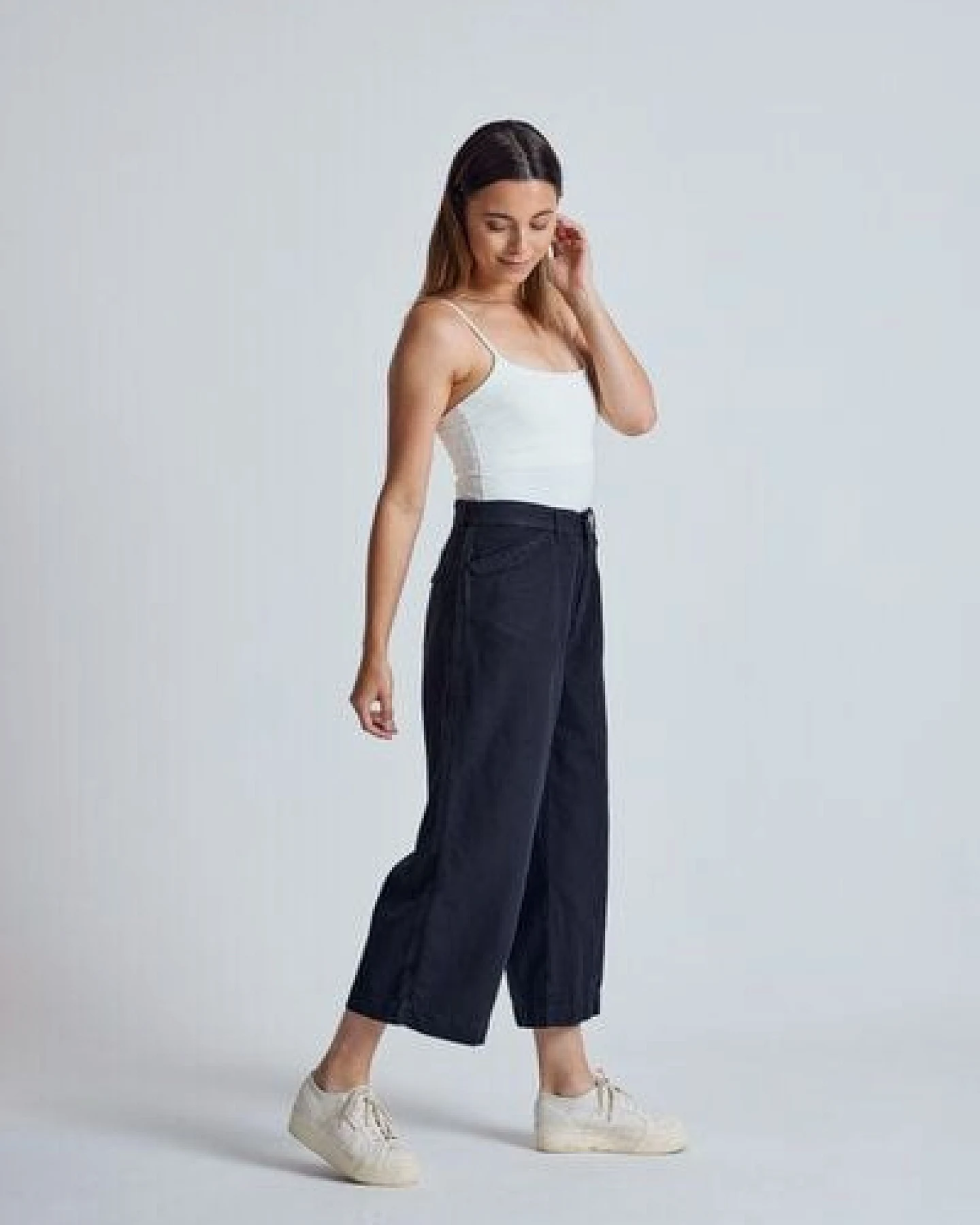 Flax and Loom Leinen Culotte Betty – Ansicht 2