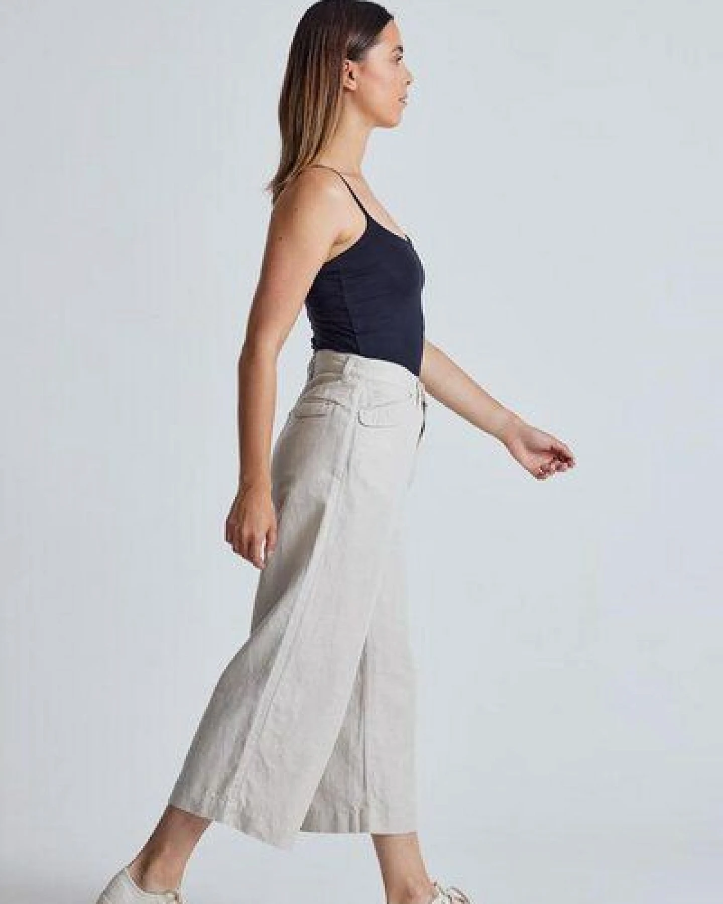 Flax and Loom Leinen Culotte Betty – Ansicht 2