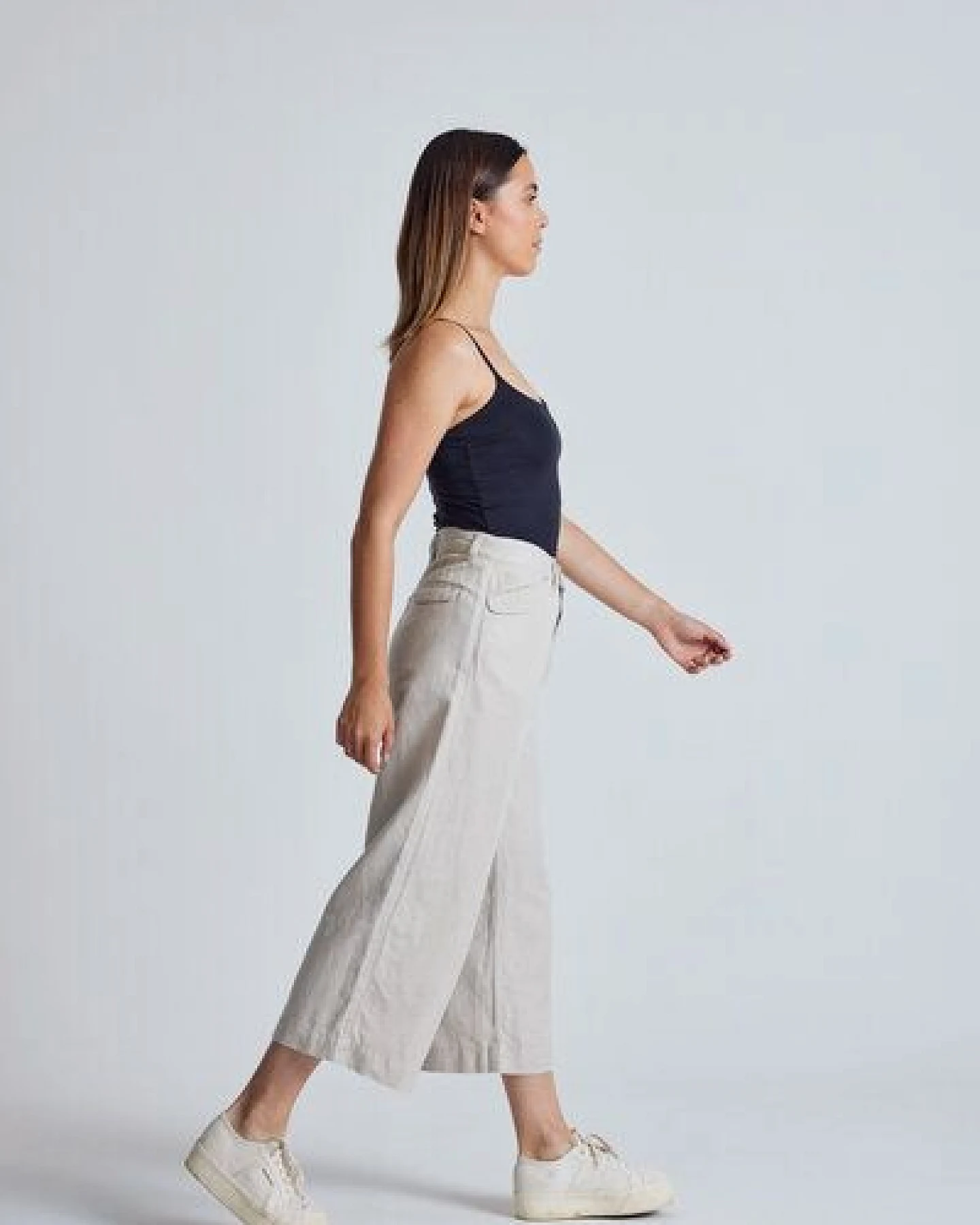 Flax and Loom Leinen Culotte Betty – Ansicht 2