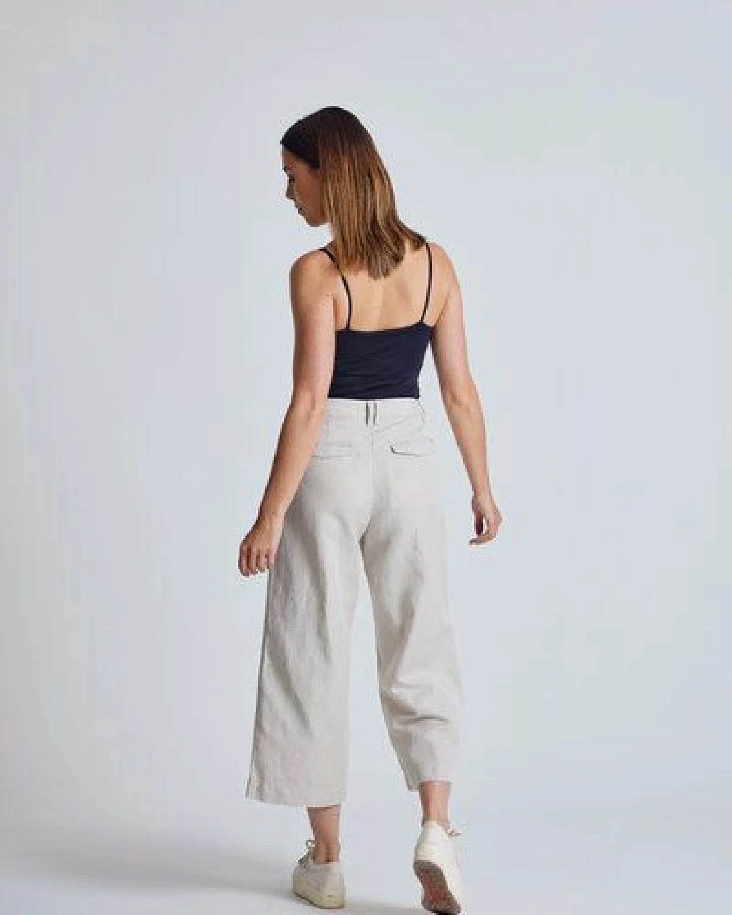 Flax and Loom Leinen Culotte Betty – Ansicht 3