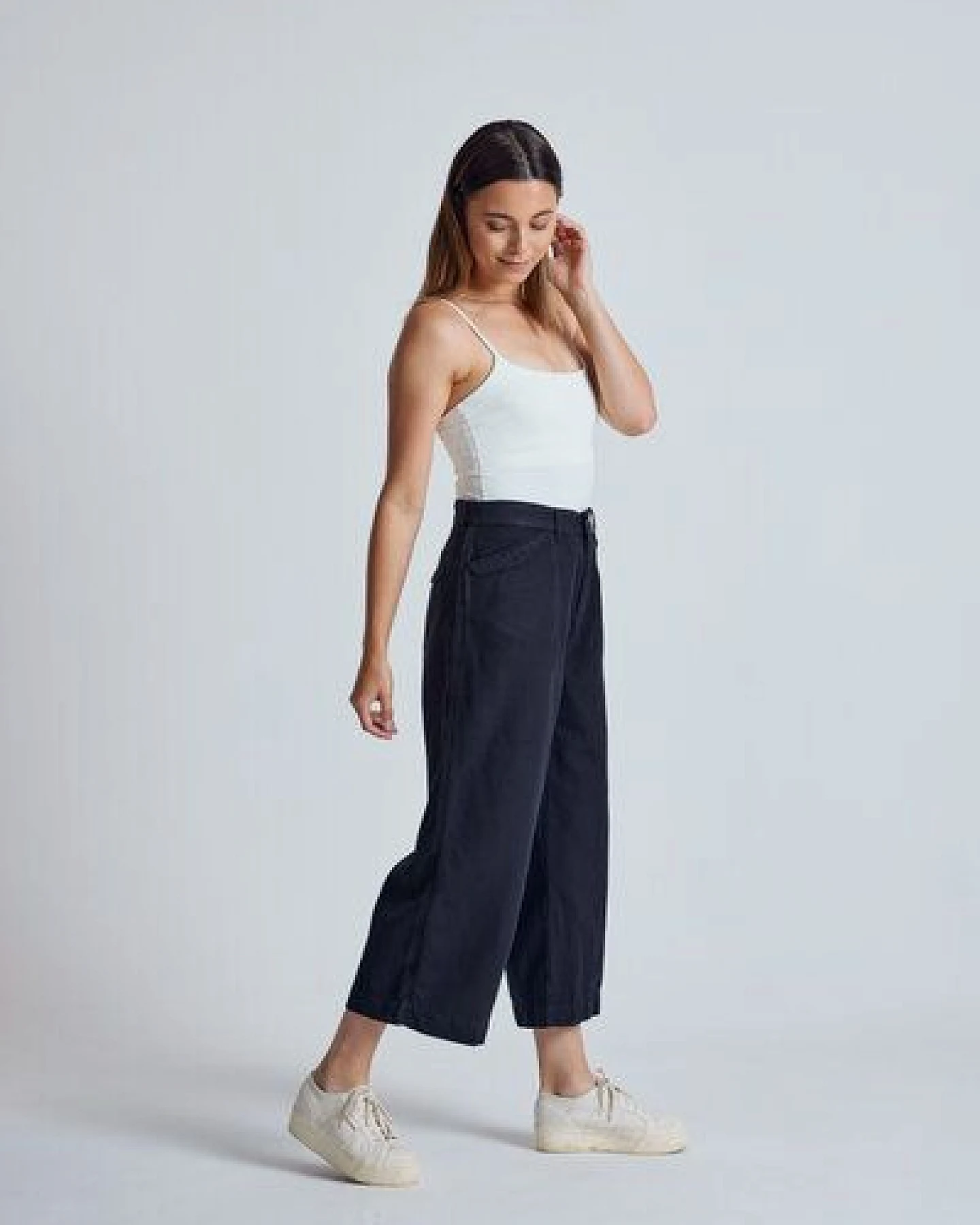 Flax and Loom Leinen Culotte Betty – Ansicht 2