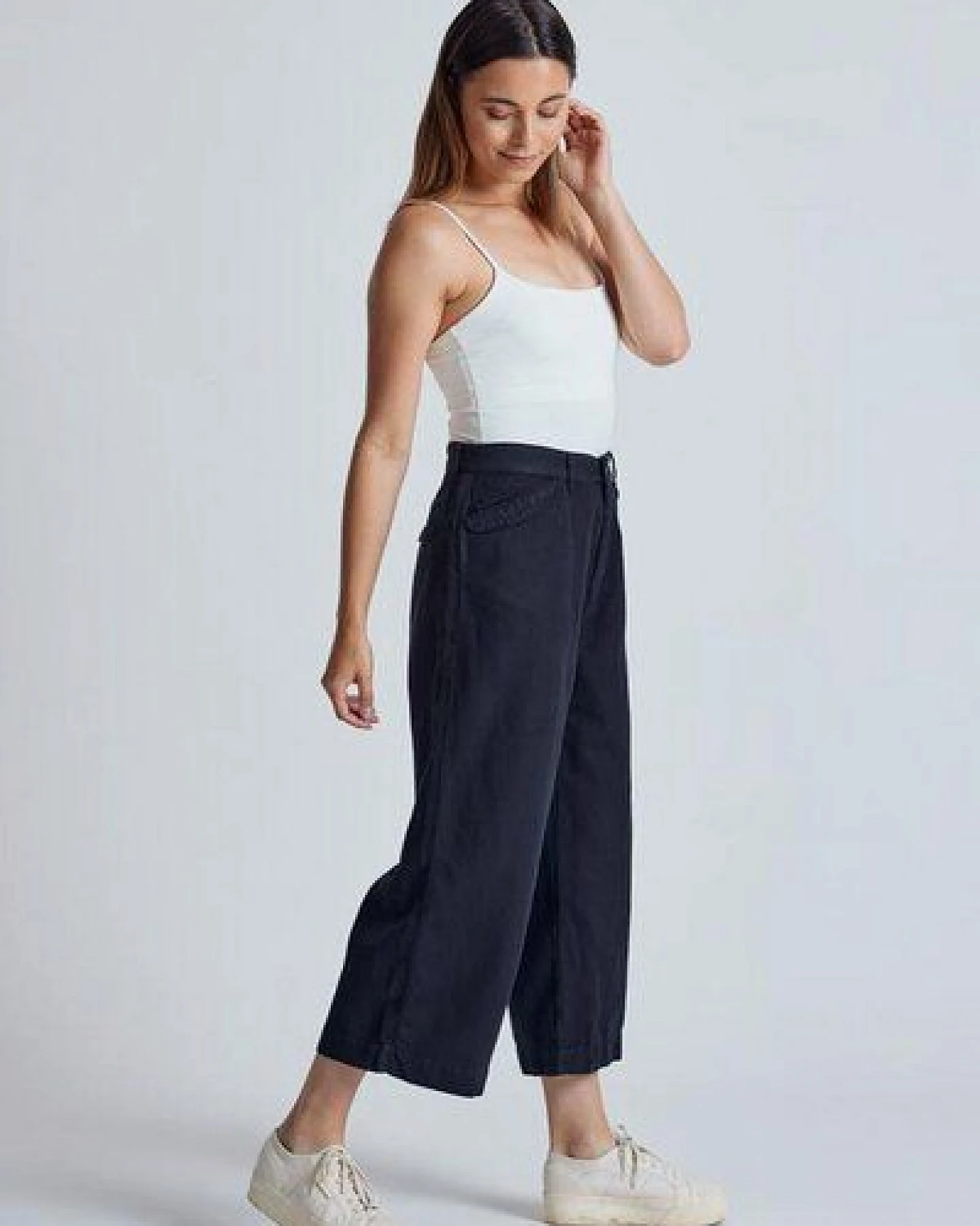 Flax and Loom Leinen Culotte Betty – Ansicht 2