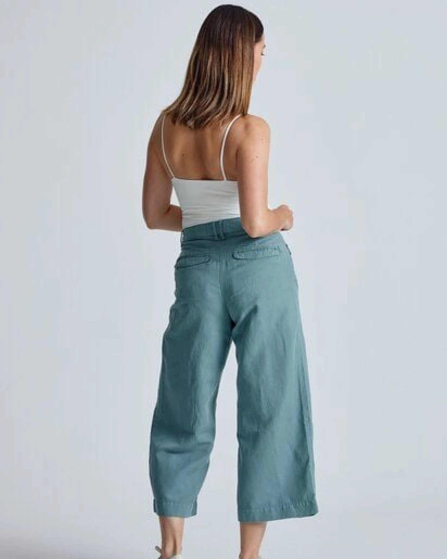 Flax and Loom Leinen Culotte Betty – Ansicht 3