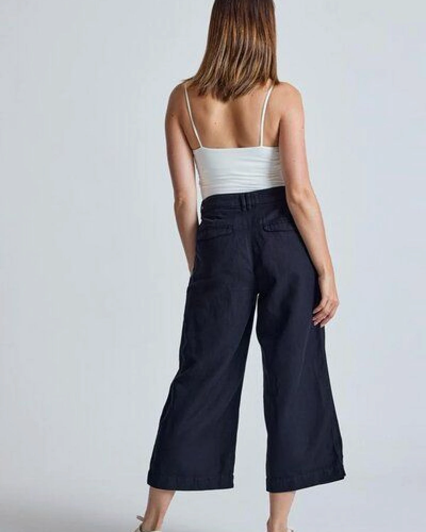 Flax and Loom Leinen Culotte Betty – Ansicht 3