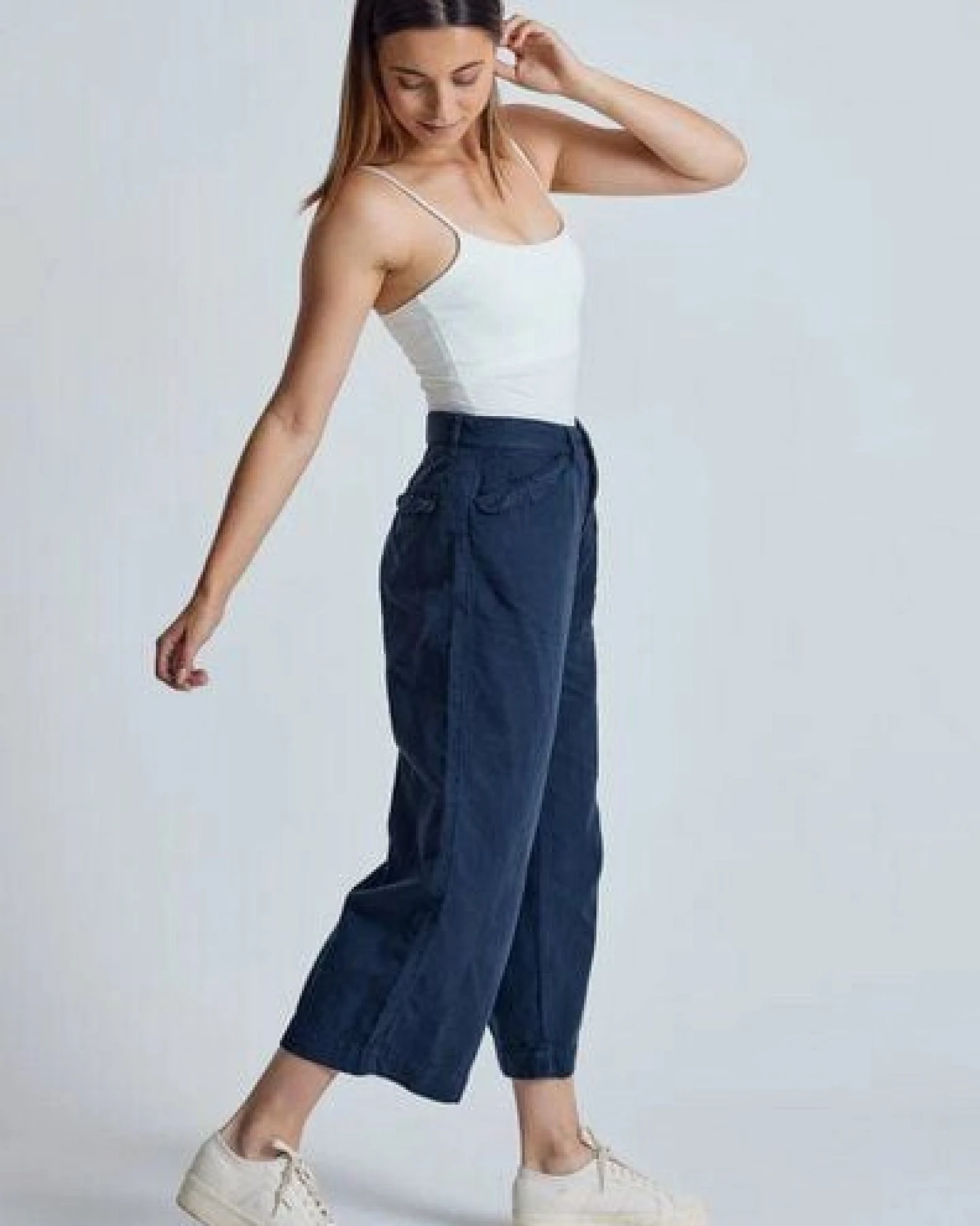 Flax and Loom Leinen Culotte Betty – Ansicht 2