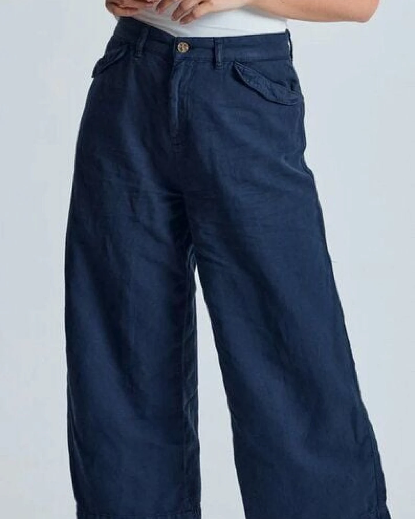 Flax and Loom Leinen Culotte Betty – Ansicht 4