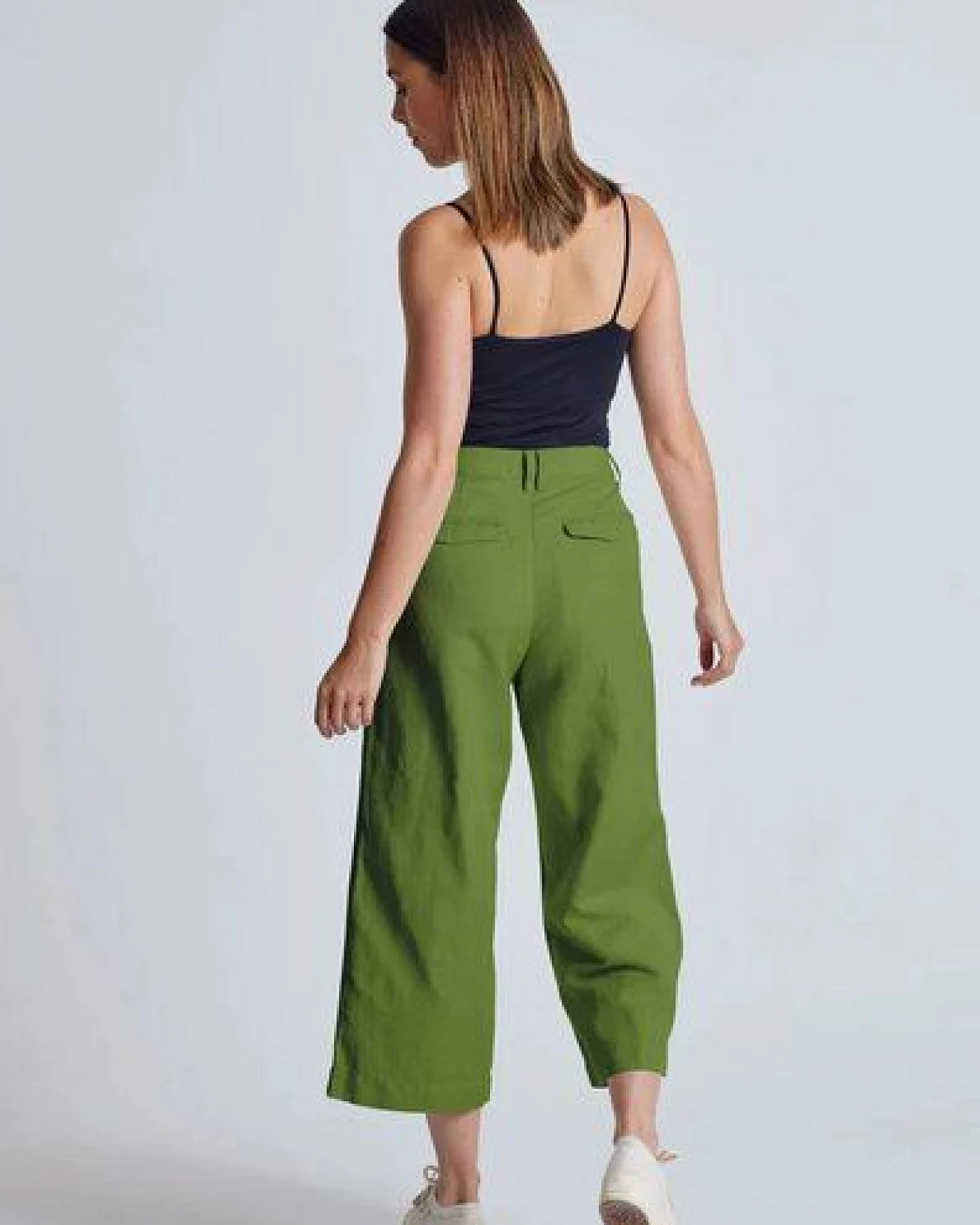 Flax and Loom Leinen Culotte Betty – Ansicht 2