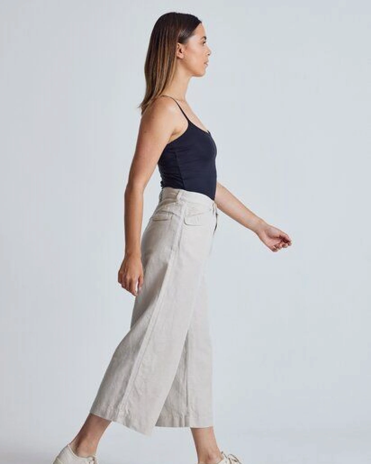 Flax and Loom Leinen Culotte Betty – Ansicht 2