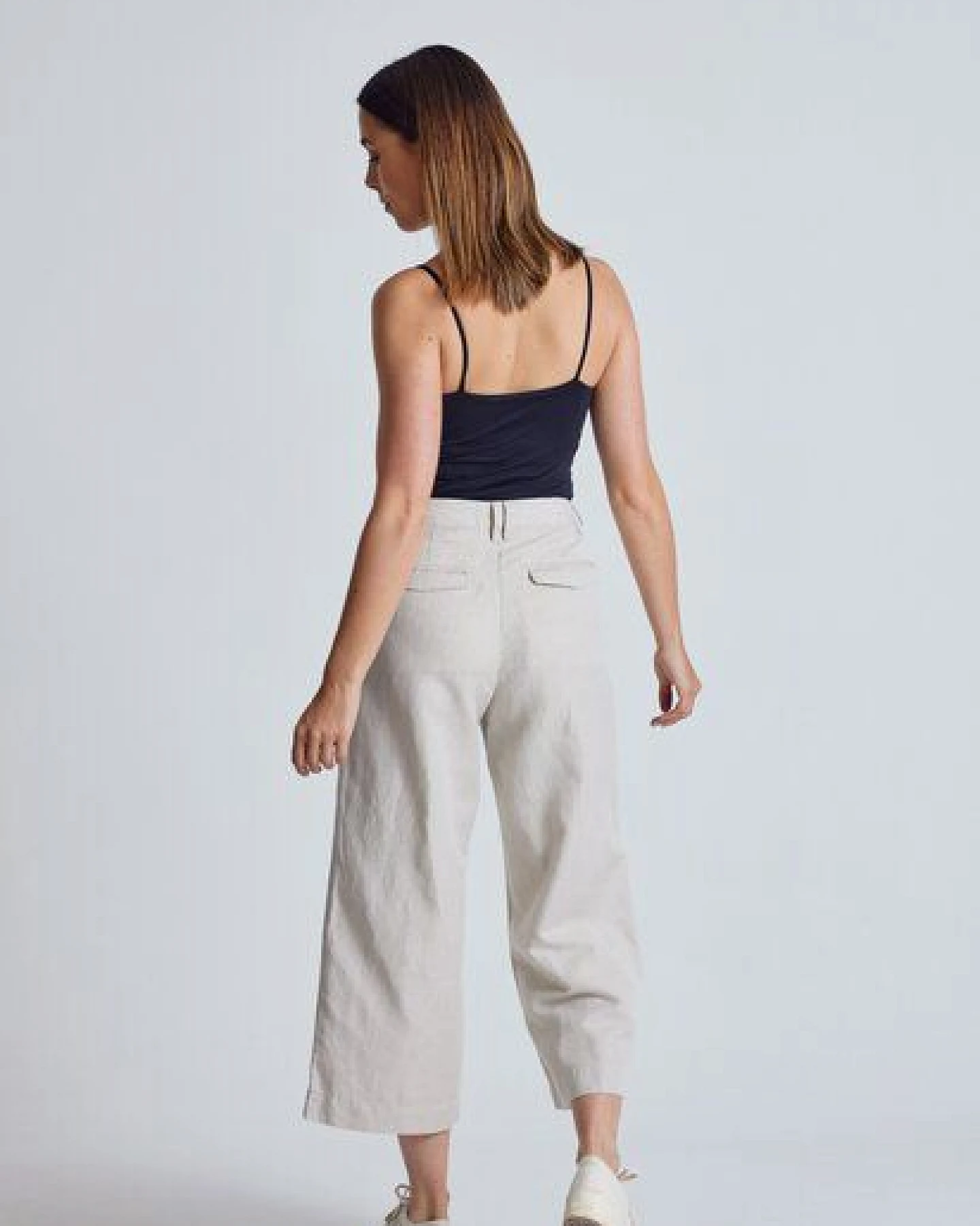 Flax and Loom Leinen Culotte Betty – Ansicht 3