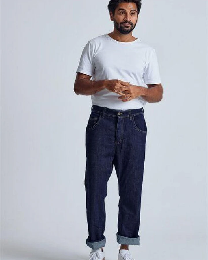 Flax and Loom Loose Fit Jeans Modell: Curny
