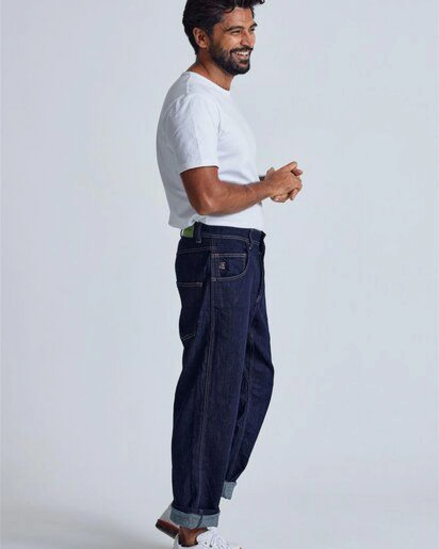 Flax and Loom Loose Fit Jeans Modell: Curny – Ansicht 2