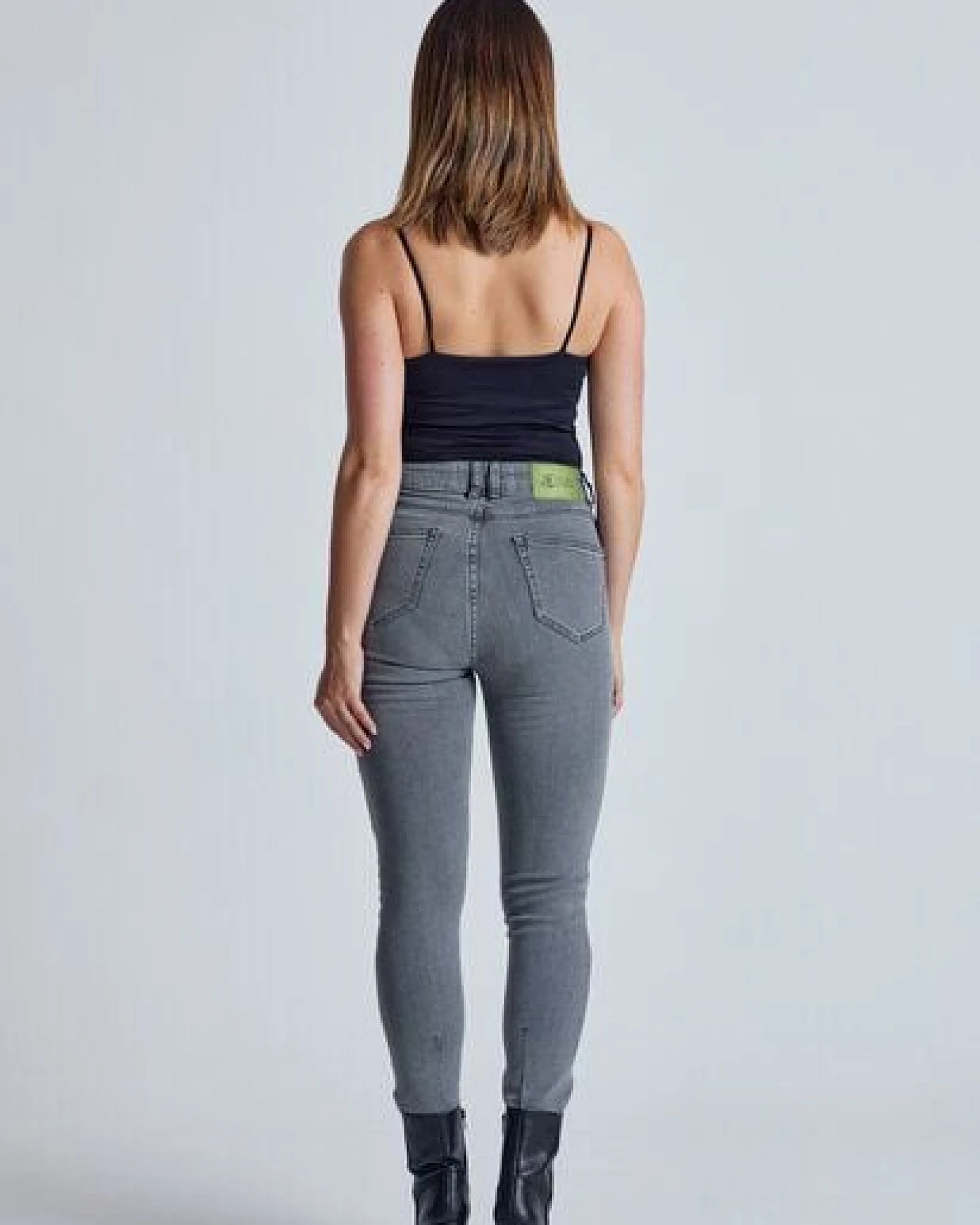 Flax and Loom High Waist Skinny Jeans Modell: Nina – Ansicht 3