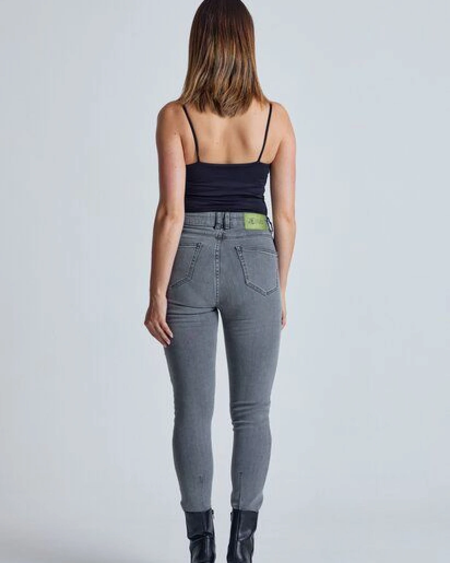 Flax and Loom High Waist Skinny Jeans Modell: Nina – Ansicht 3