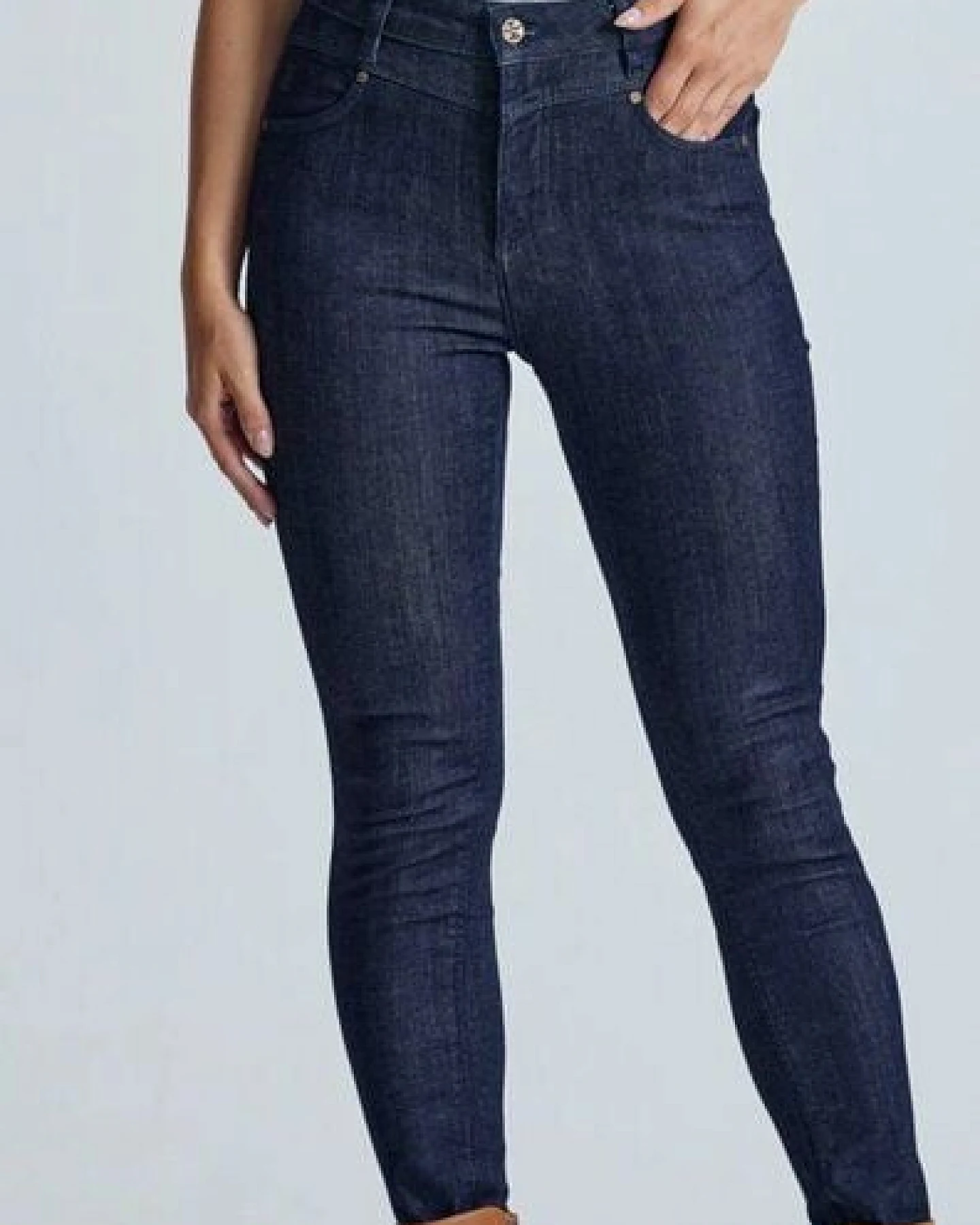 Flax and Loom High Waist Skinny Jeans Modell: Nina – Ansicht 4