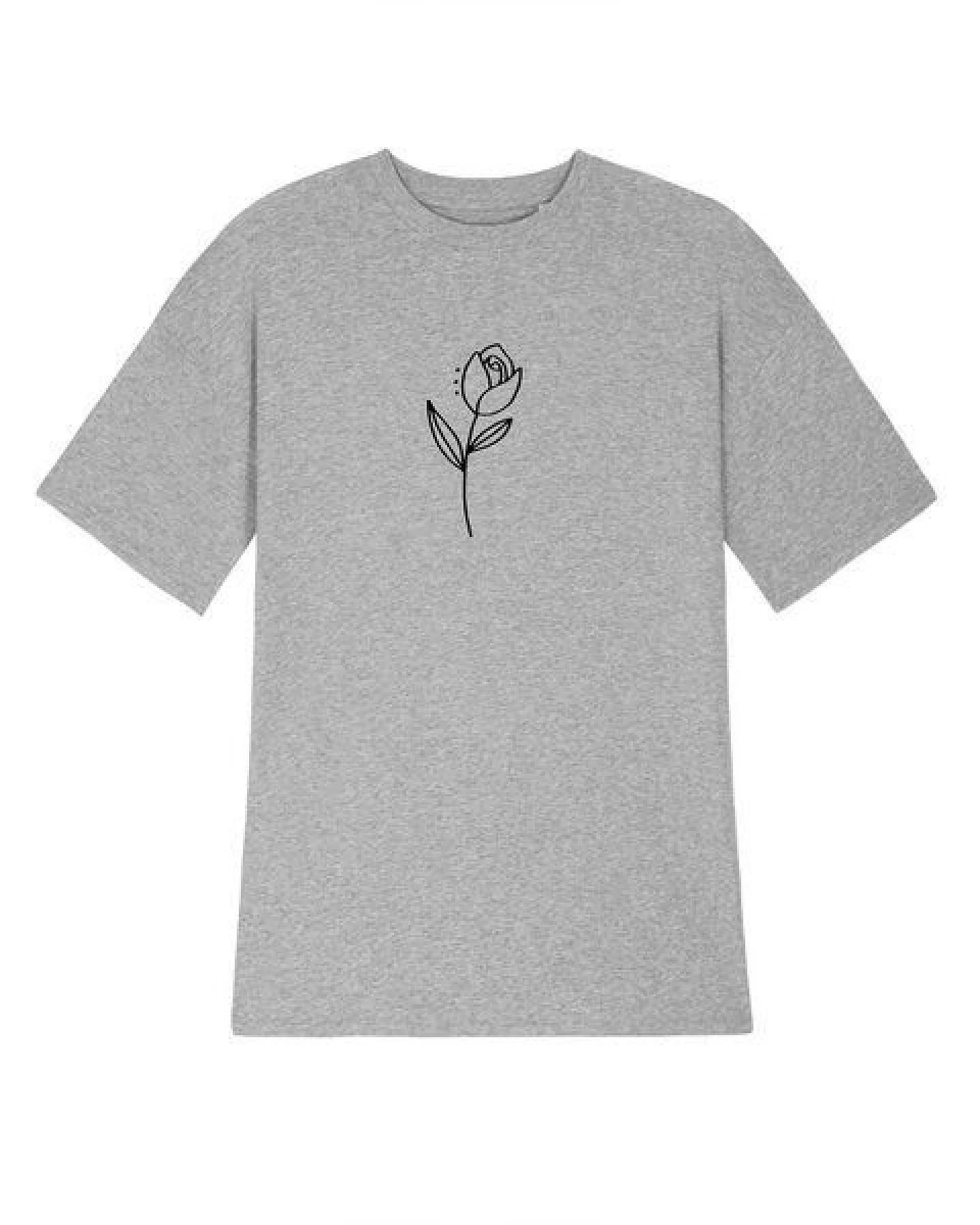 Human Family Bio Damen oversize T-Shirt-Kleid "Flower" – Ansicht 2