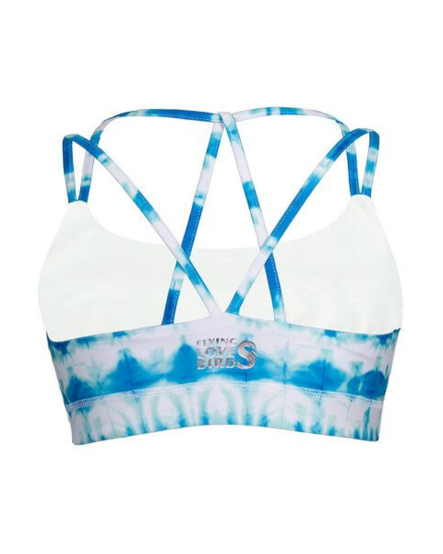 Flying Love Birds "Blue Ocean" Diamant-Back - Bra zum Wenden – Ansicht 2