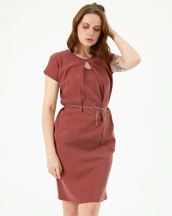 WiDDA Damen vegan Kleid Soul Explosion Rot