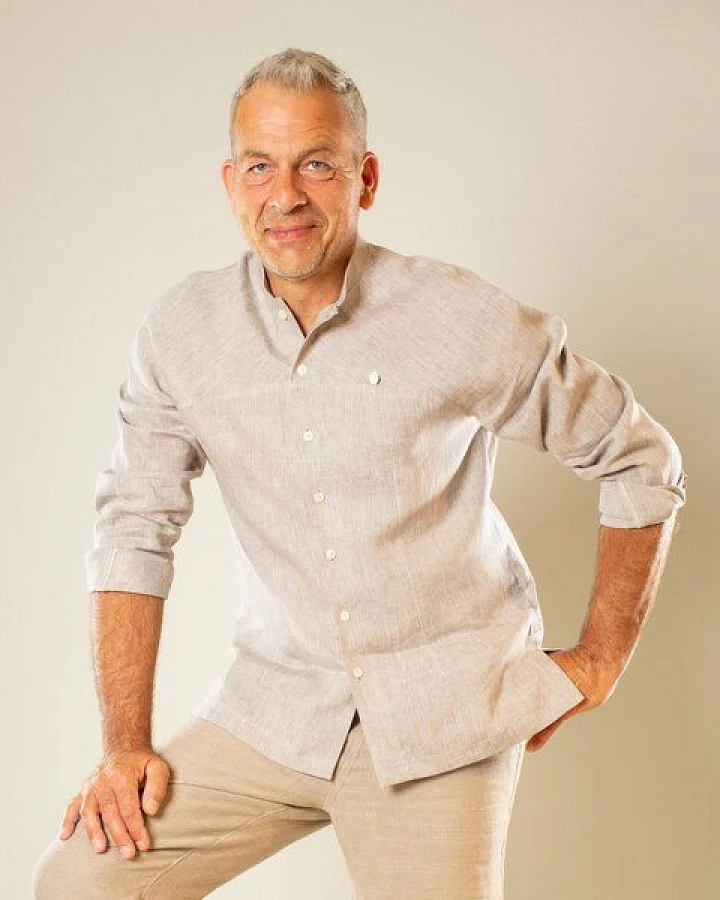 nahtur-design Leinenhemd Raglan "slim fit"