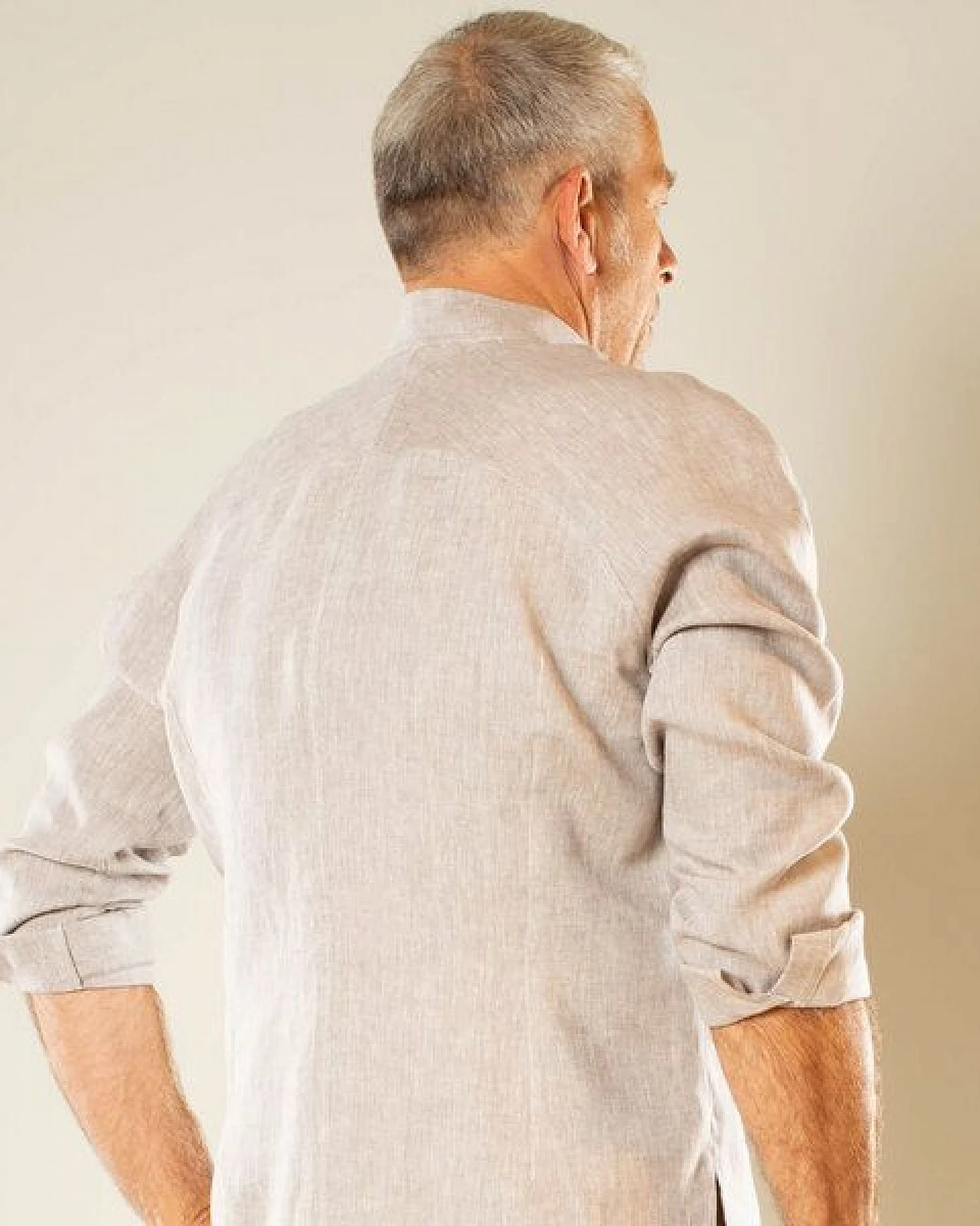 nahtur-design Leinenhemd Raglan "slim fit" – Ansicht 3