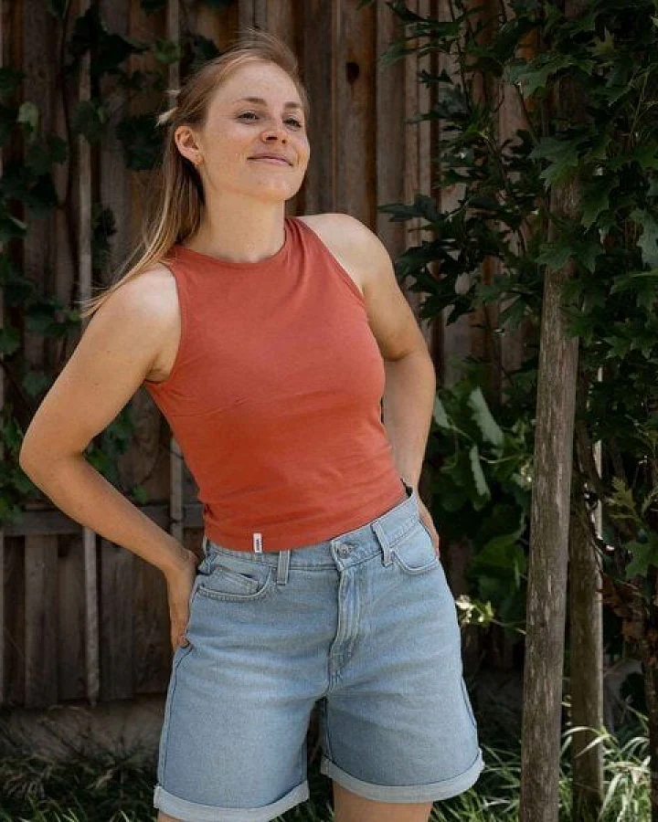 Vresh Clothing Viona - Crop Top aus Biobaumwolle