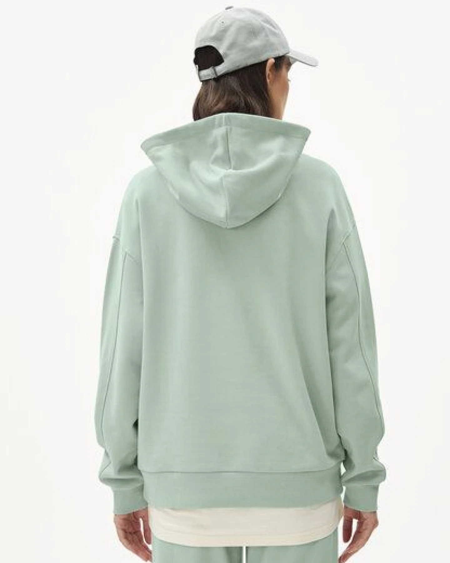 ARMEDANGELS ANJANAA - Damen Sweathoodie Oversized Fit aus Bio-Baumwolle – Ansicht 2