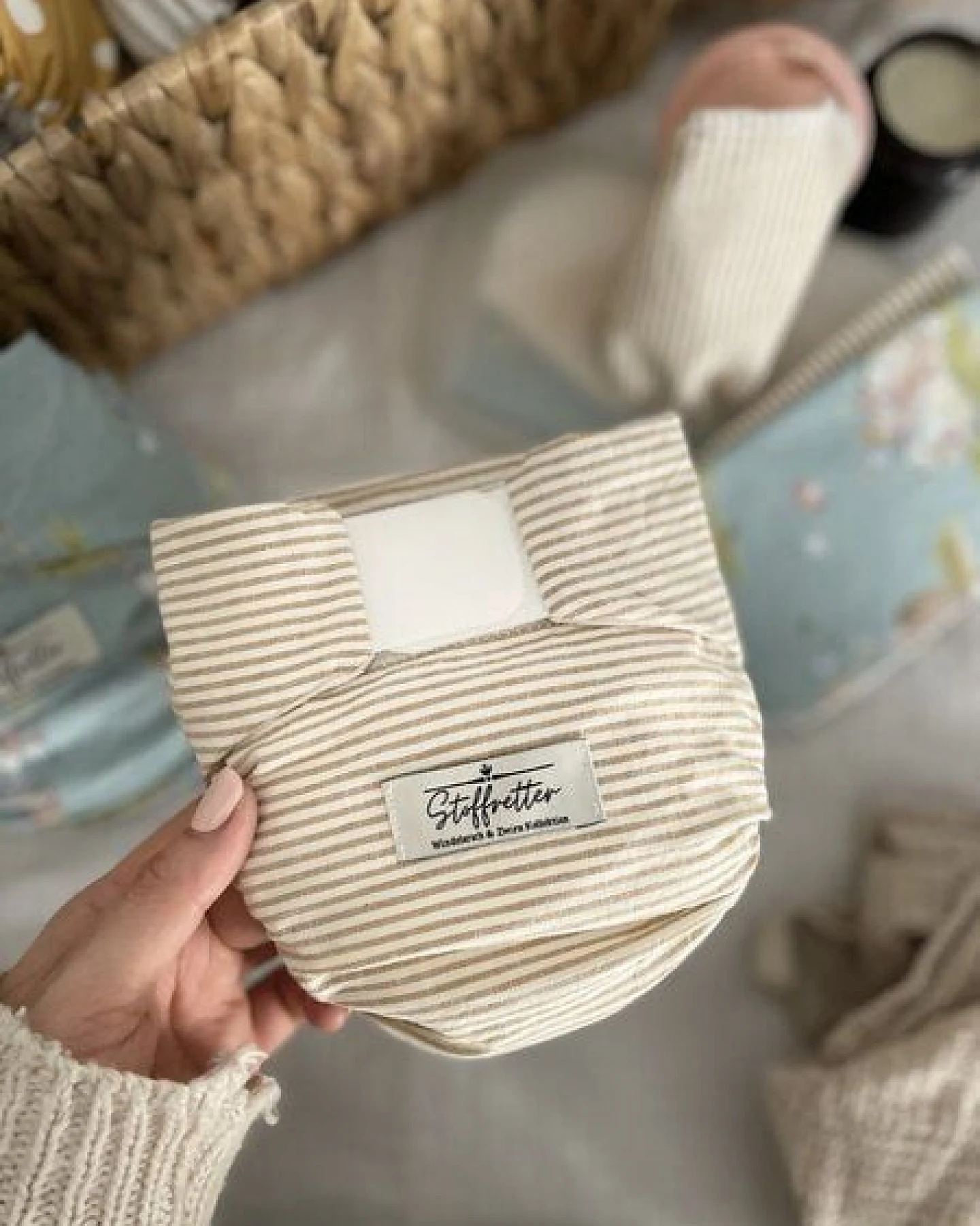 Stoffretter - Windelarsch & Zwirn Upcycling Höschenwindel von Stoffretter - Stoffwindel für Tag und Nacht, Baumwolle – Ansicht 4