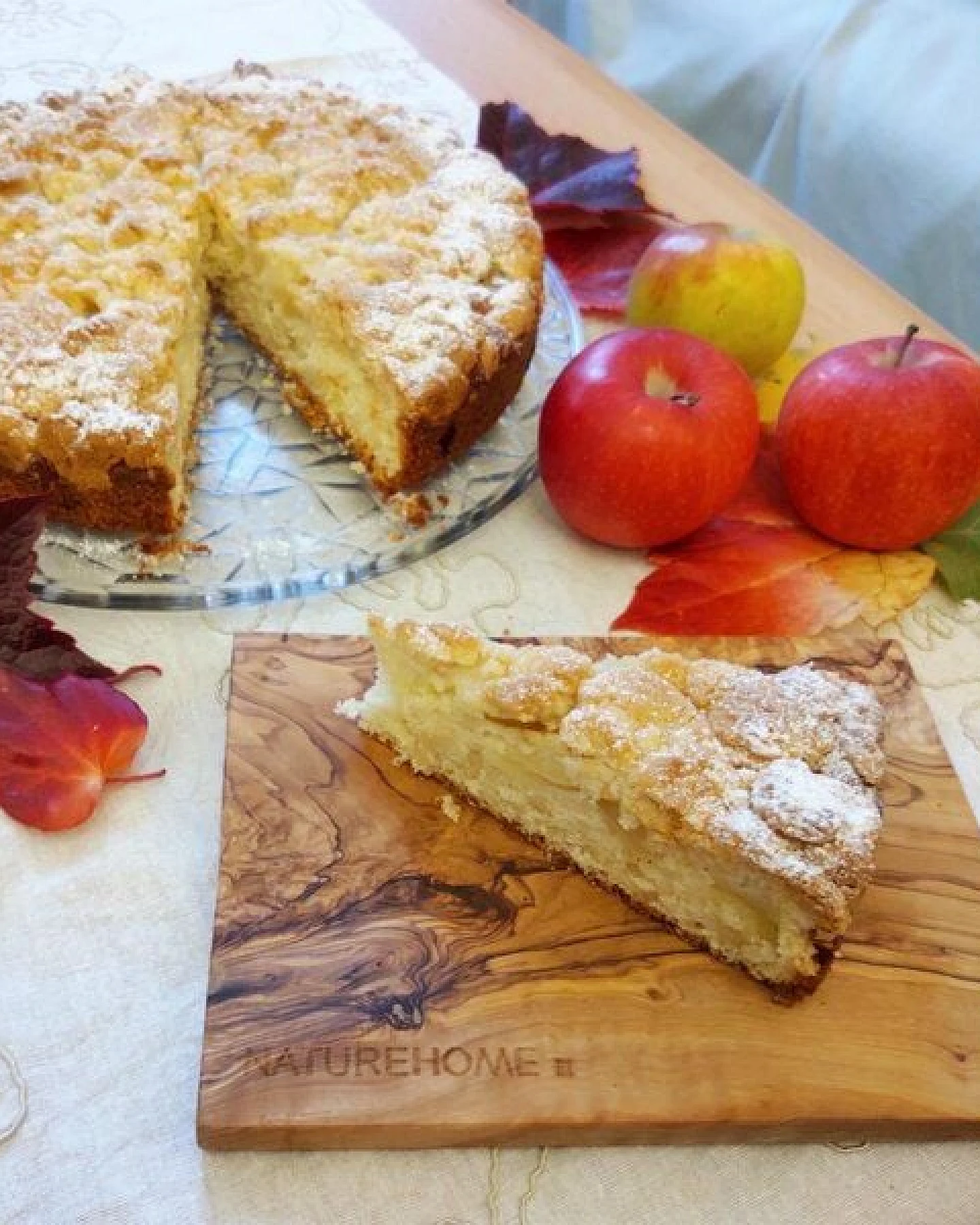NATUREHOME Kuchen-Teller Frühstücksbrett Olivenholz 25x15 cm und Sets – Ansicht 4
