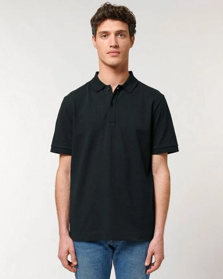 GARY MASH Klassisches Poloshirt Kurzarm aus Bio-Baumwolle