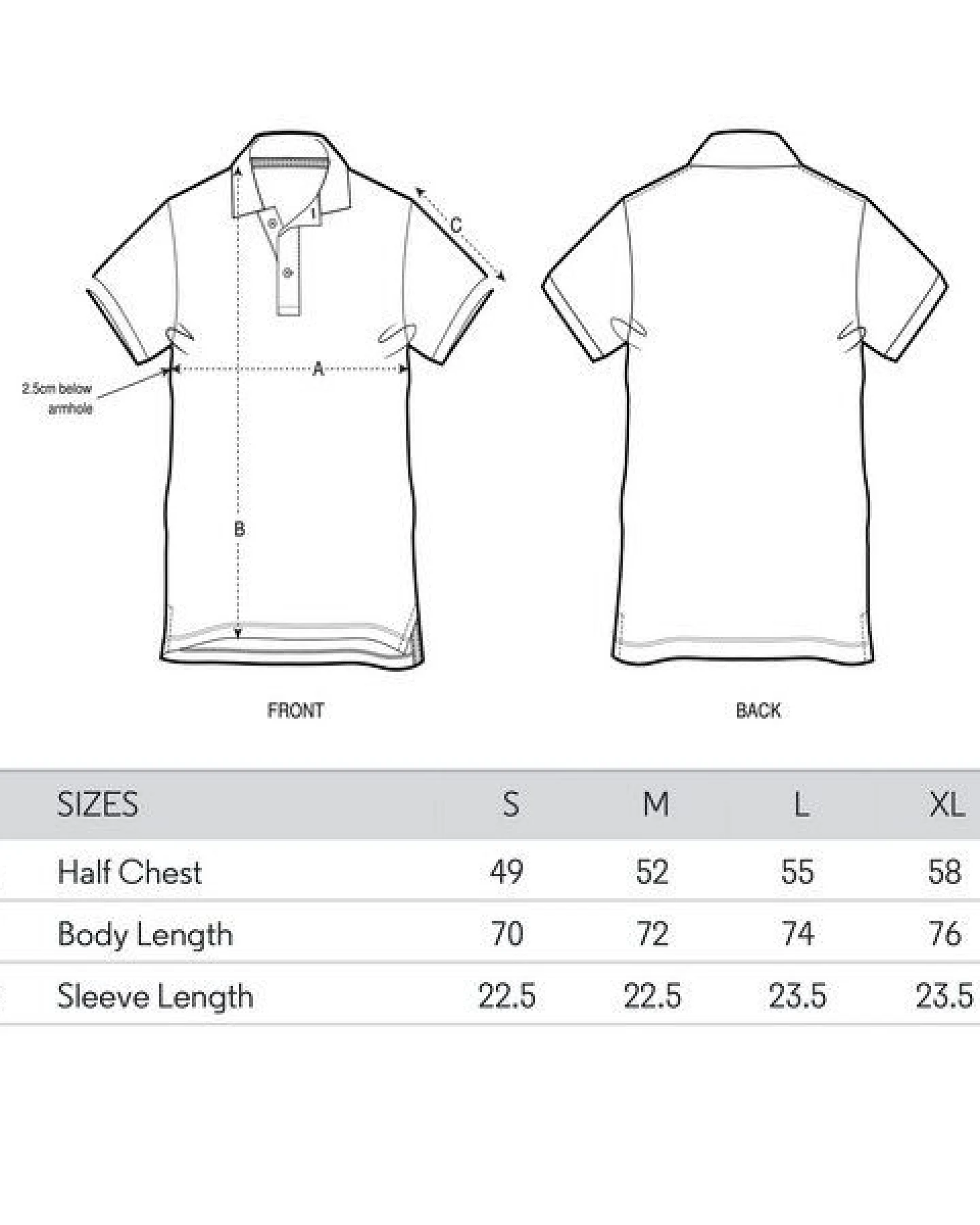 GARY MASH Klassisches Poloshirt Kurzarm aus Bio-Baumwolle – Ansicht 2