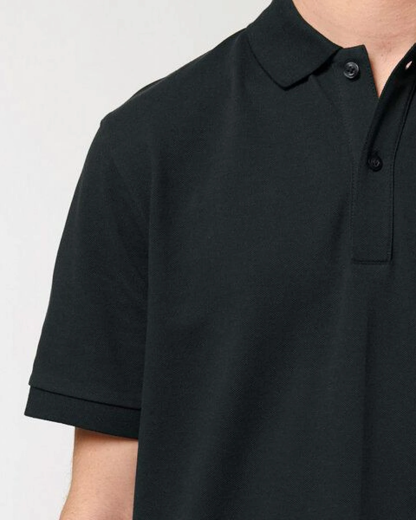 GARY MASH Klassisches Poloshirt Kurzarm aus Bio-Baumwolle – Ansicht 4