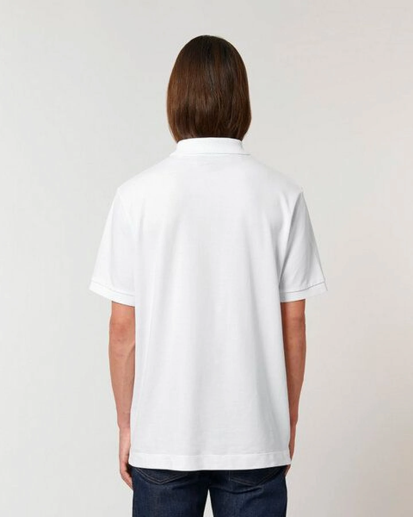 GARY MASH Klassisches Poloshirt Kurzarm aus Bio-Baumwolle – Ansicht 3