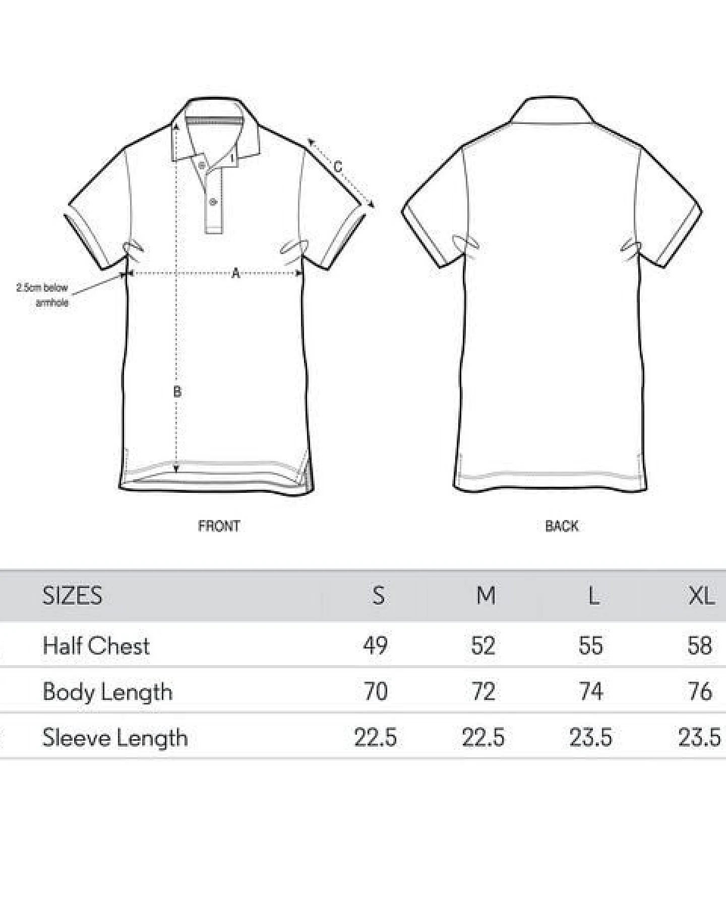 GARY MASH Klassisches Poloshirt Kurzarm aus Bio-Baumwolle – Ansicht 2