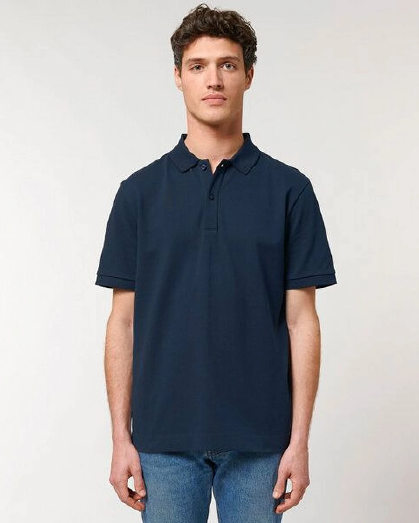 GARY MASH Klassisches Poloshirt Kurzarm aus Bio-Baumwolle – Ansicht 3