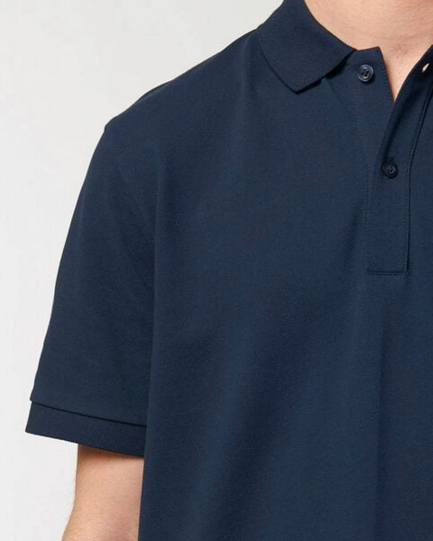 GARY MASH Klassisches Poloshirt Kurzarm aus Bio-Baumwolle – Ansicht 4