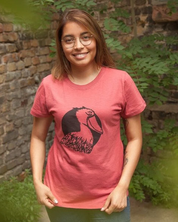 päfjes Sally Schuhschnabel - Frauen T-Shirt - Fair gehandelt aus Baumwolle Bio