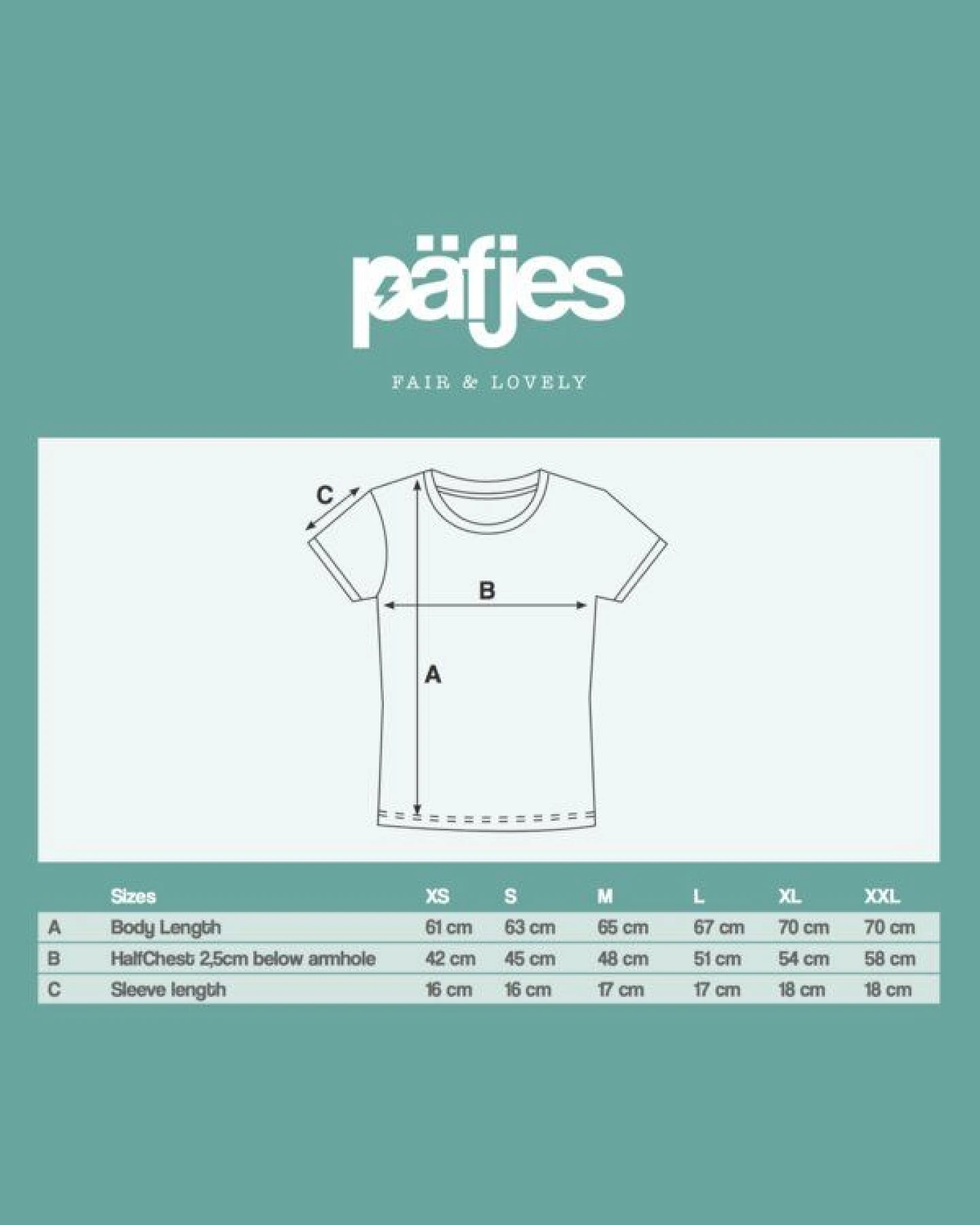 päfjes Fuchs & Hase - Frauen T-Shirt - Fair gehandelt aus Baumwolle Bio - Slub – Ansicht 3