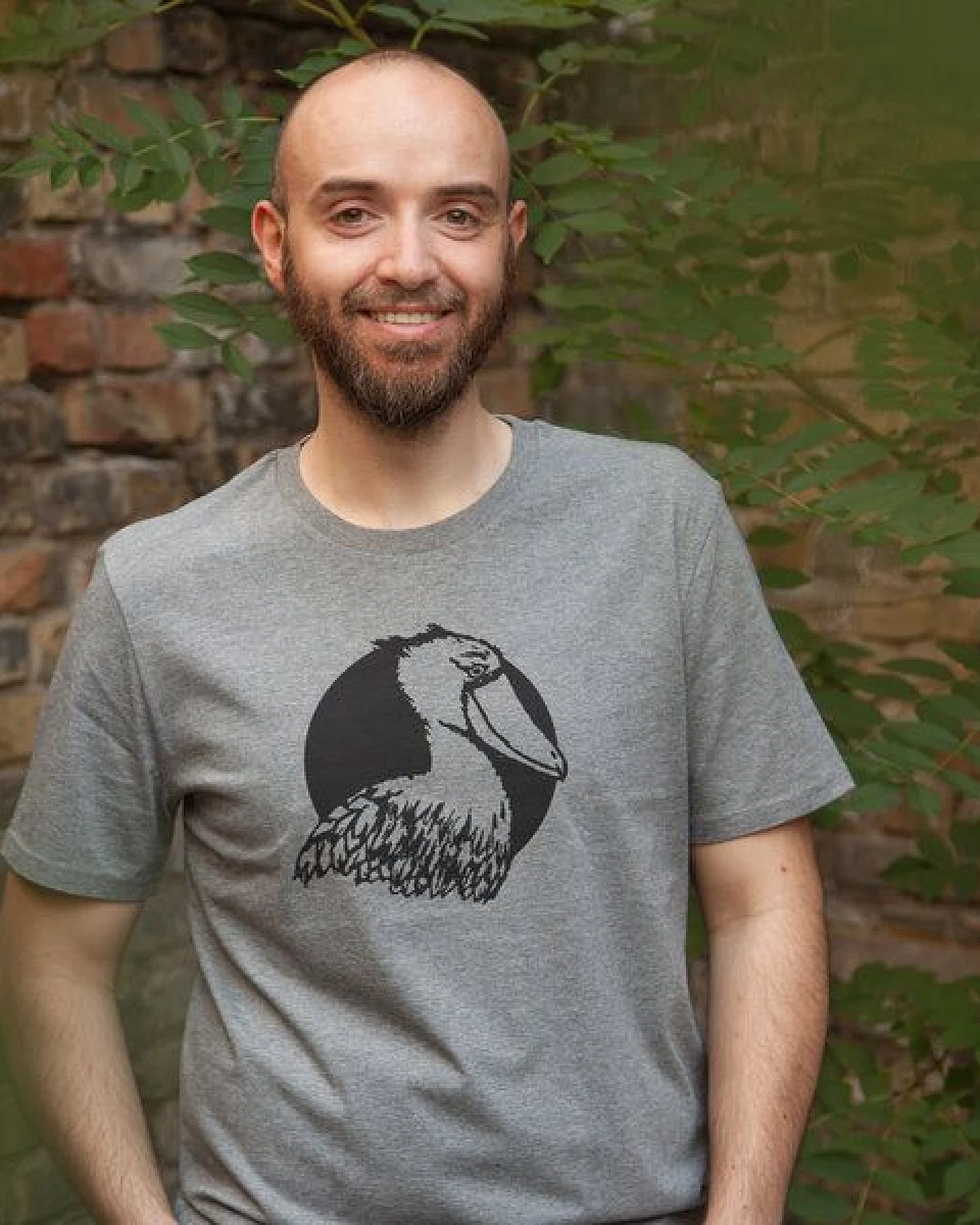 päfjes Sally Schuhschnabel - Fair Wear Männer Bio T-Shirt - Heather – Ansicht 2