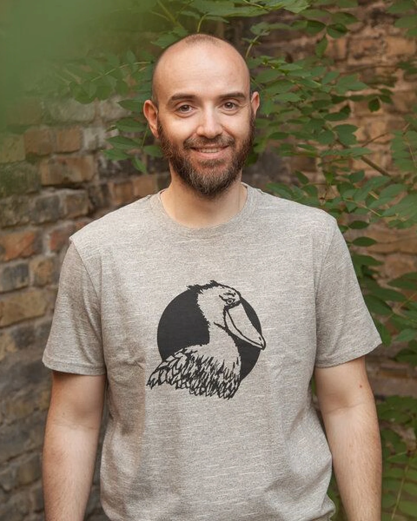 päfjes Sally Schuhschnabel - Fair Wear Männer Bio T-Shirt - Heather – Ansicht 2