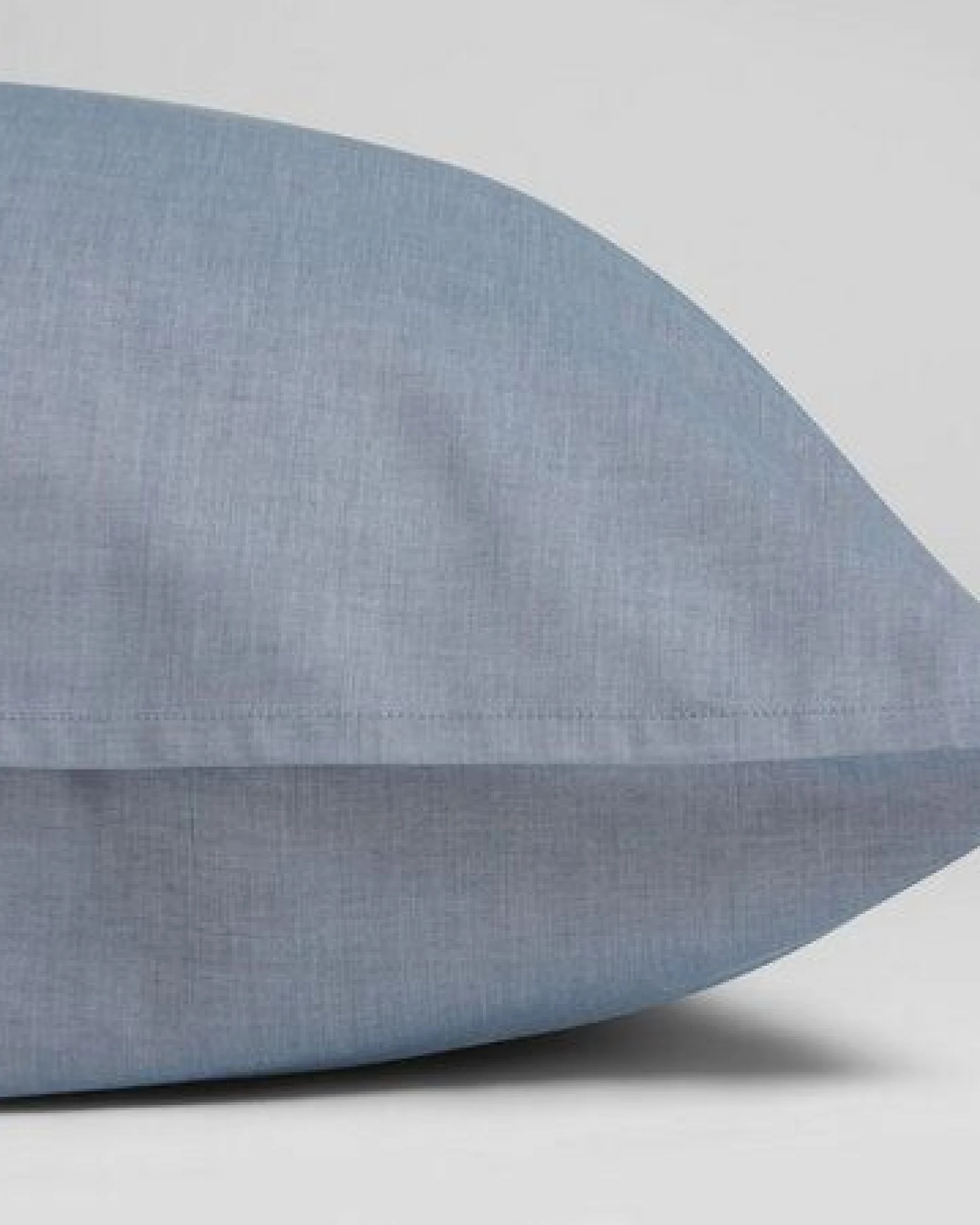Kissenbezug Chambray "Yumeko" aus Baumwolle TENCEL – Ansicht 3