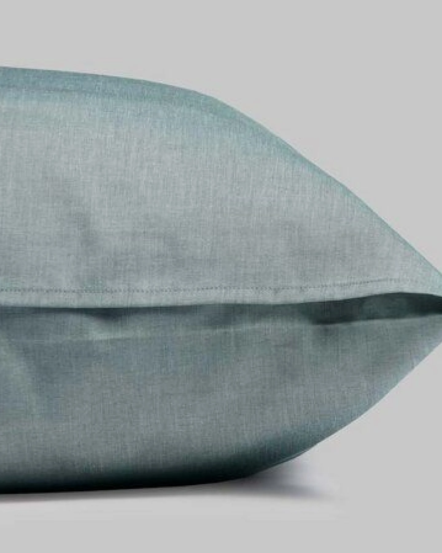 Kissenbezug Chambray "Yumeko" aus Baumwolle TENCEL – Ansicht 3