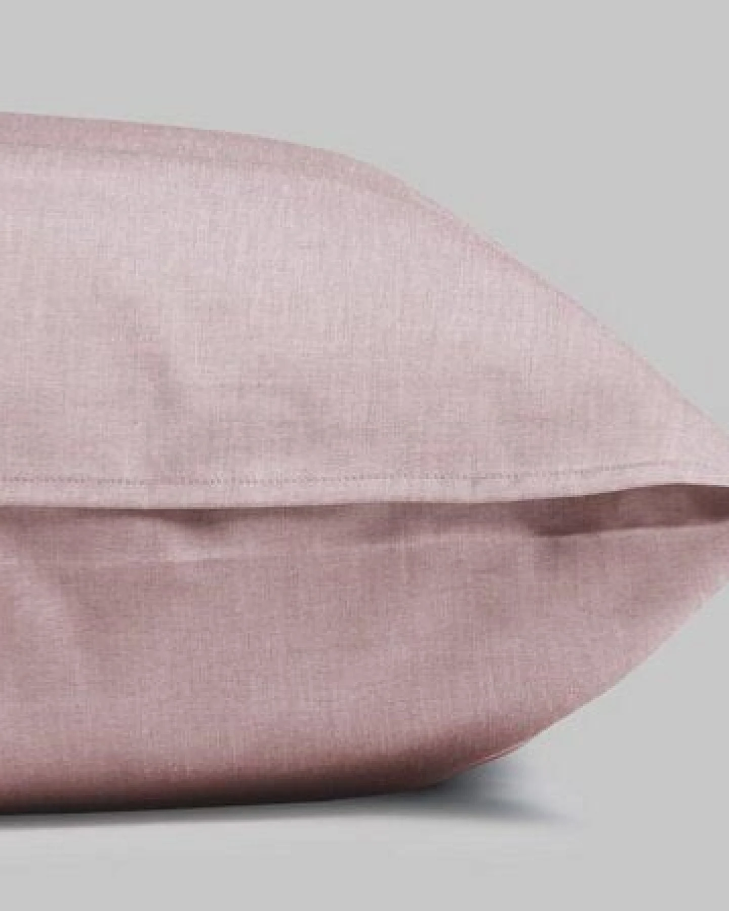 Kissenbezug Chambray "Yumeko" aus Baumwolle TENCEL – Ansicht 3