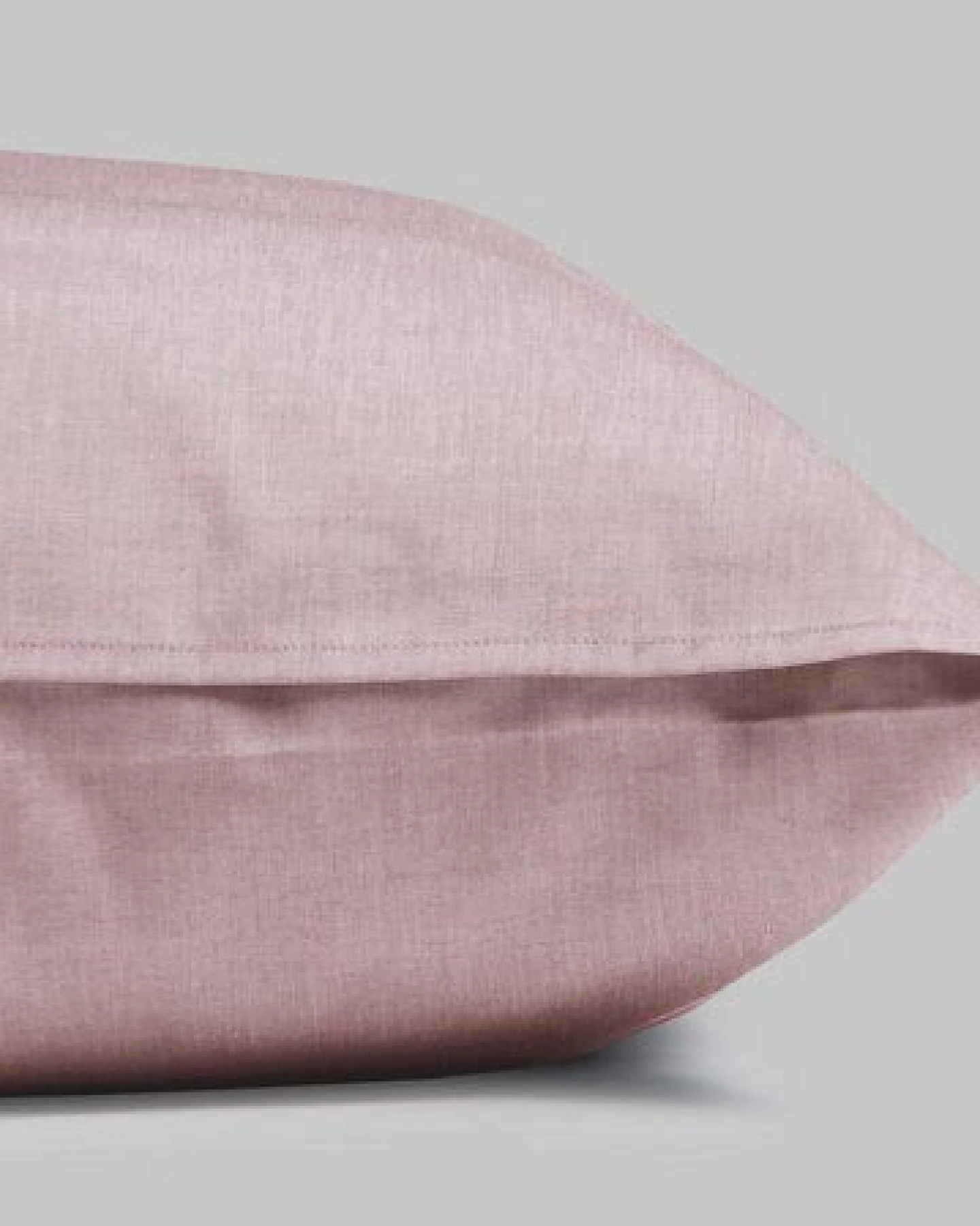 Kissenbezug Chambray "Yumeko" aus Baumwolle TENCEL – Ansicht 3