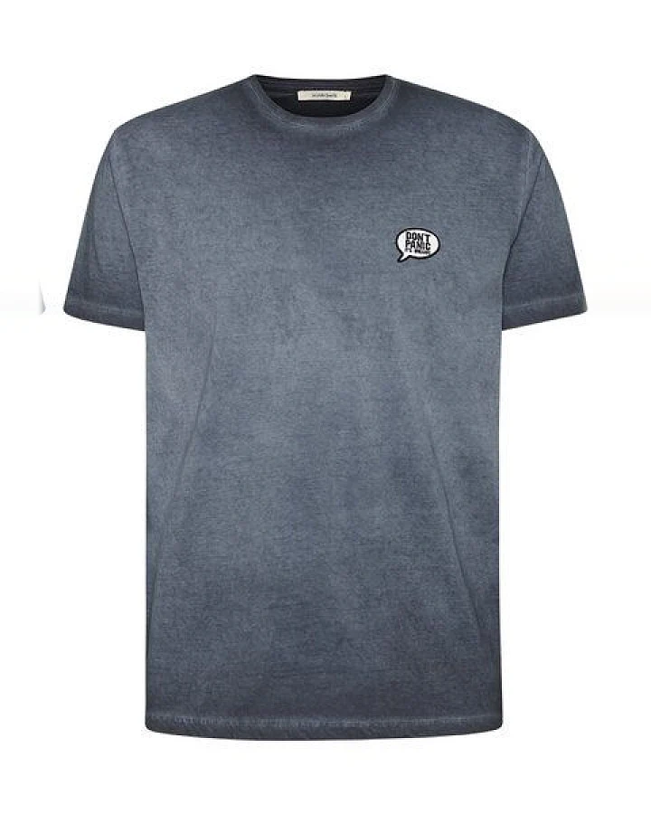 Wunderwerk Herren T-Shirt aus Biobaumwolle "Core tee mal tinto" mit Badge