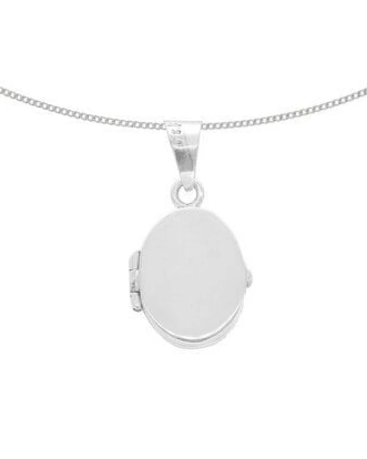 pakilia Silber Kette Schlicht Amulett Fair-Trade und handmade