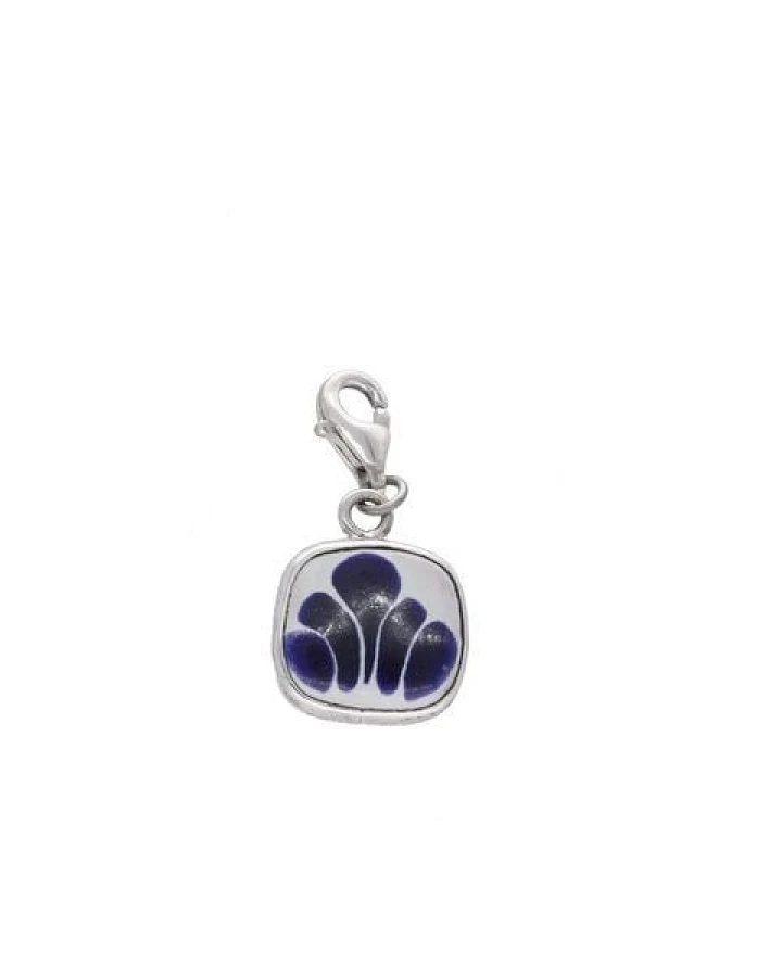 pakilia Silber Keramik Talavara Rund Fair-Trade und handmade