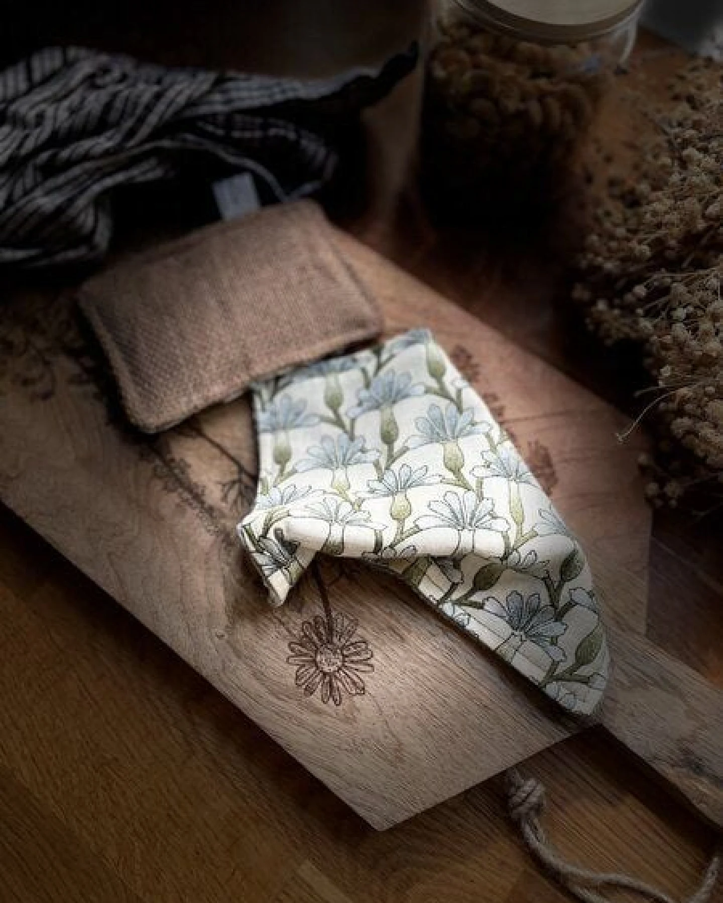 Stoffretter waschbare Upcycling Spültücher - Waffelpiqué 2er Set, – Ansicht 4