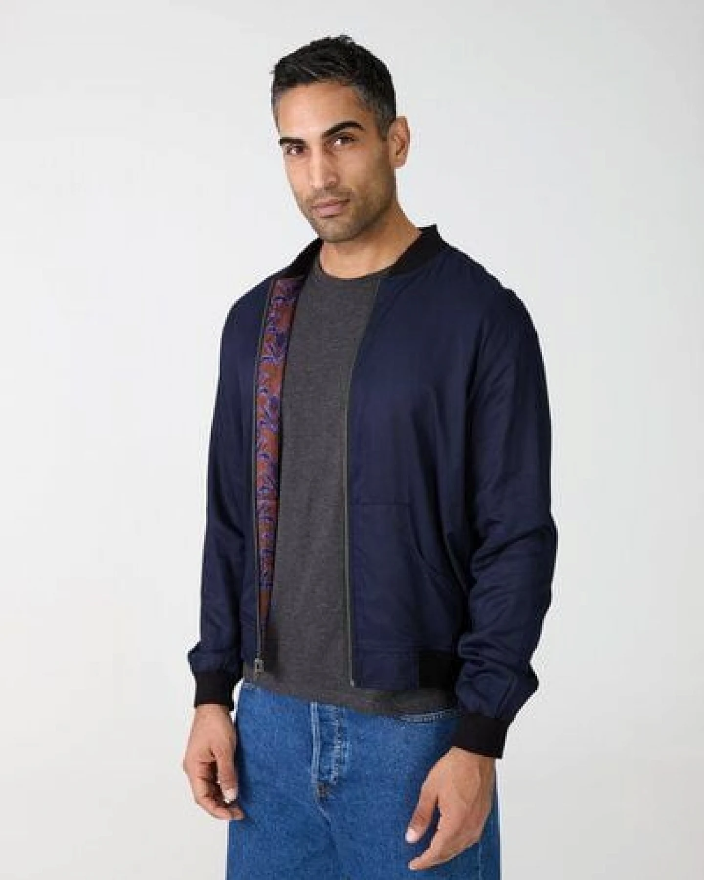 Yahmo Cupro/Tencel Laslo Wendejacke – Ansicht 3